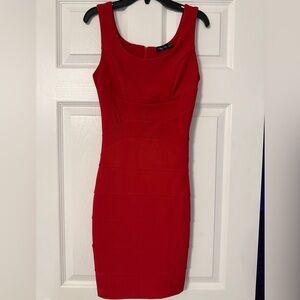 Ruby Rox Red Sleeveless Bodycon Dress
